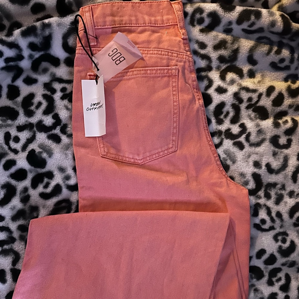 Urban Outfitters High Rise Jeans - Washed Orange - Size 27